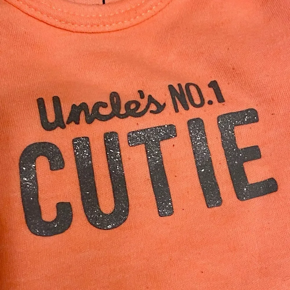 Carter’s | Glitter Uncle Onesies